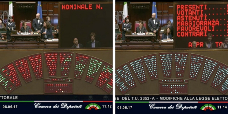 I titoli di coda dell’ultimo spettacolo